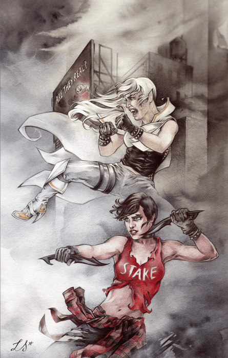 Stake #1 - Stephanie Lavaud Virgin Variant - Metal Ninja Studios