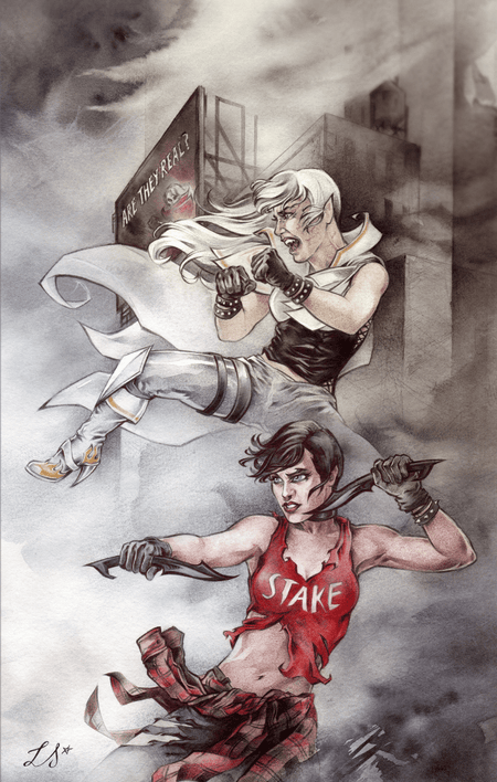 Stake #1 - Stephanie Lavaud Virgin Variant - Metal Ninja Studios
